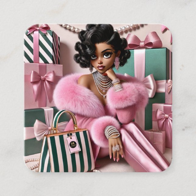 Soft Glam ist nicht übersetzt, da es sich um einen Begleitkarte (Vorderseite)