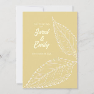 Soft Gold Flat Danke Karte