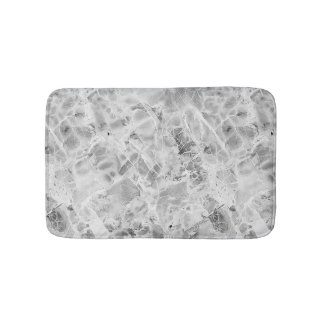 Soft Gray "Opulent Marble Whirl" All-over Print MM Badematte