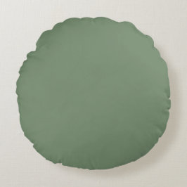 Soft Green Solid Color, Simple,Modern, Trendy Rundes Kissen