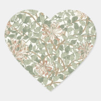 Soft Green Vintag William Morris Honeysuckle