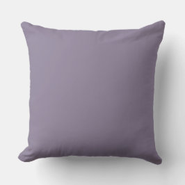 Soft Grey Purple,Solid Modern,Throw Pillow Kissen