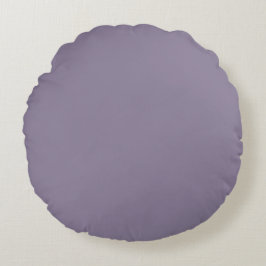 Soft Grey Purple,Solid Modern,Throw Pillow Rundes Kissen