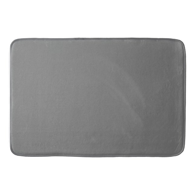 Soft Grey Toilet Rug – Modern Bathroom Decor Badematte (Vorderseite)
