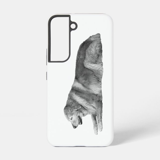 Soft Guard, Calm Tech Samsung Galaxy Hülle (Rückseite)