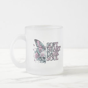Soft Heart Dark Soul Pastel Goth Mattglastasse