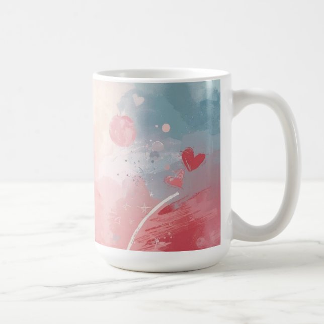 Soft Heartscape Kaffeetasse (Rechts)