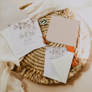 Soft Herbstlaubs Save The Date