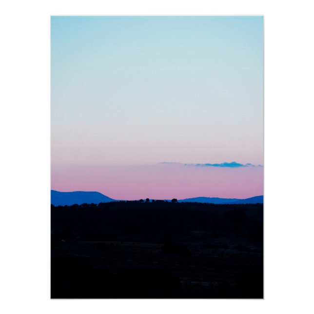 Soft Horizon Poster (Vorderseite)