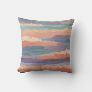 Soft Horizon Waves Kissen