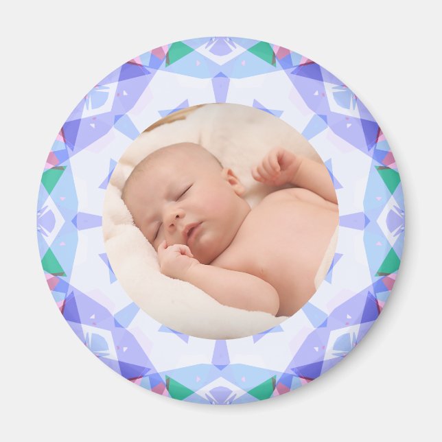 Soft Hübsch Pastete Custom Christmas Foto Picture Magnet (Vorne)