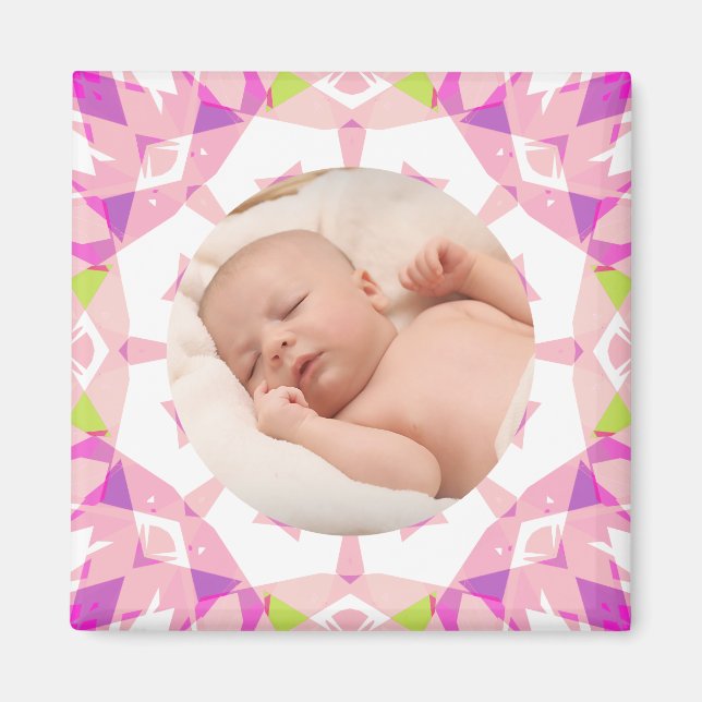 Soft Hübsch Pastete Custom Christmas Foto Picture Magnet (Vorne)