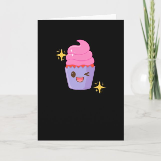 Soft Ice Cream Kawaii Food Karte (Vorderseite)