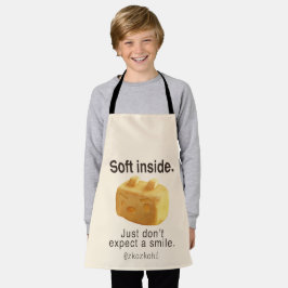 Soft Inside: Iron T Pineapple Cake Funny Quote Art Schürze