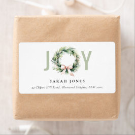 Soft Joft Blush Green Weihnachtsanschrift