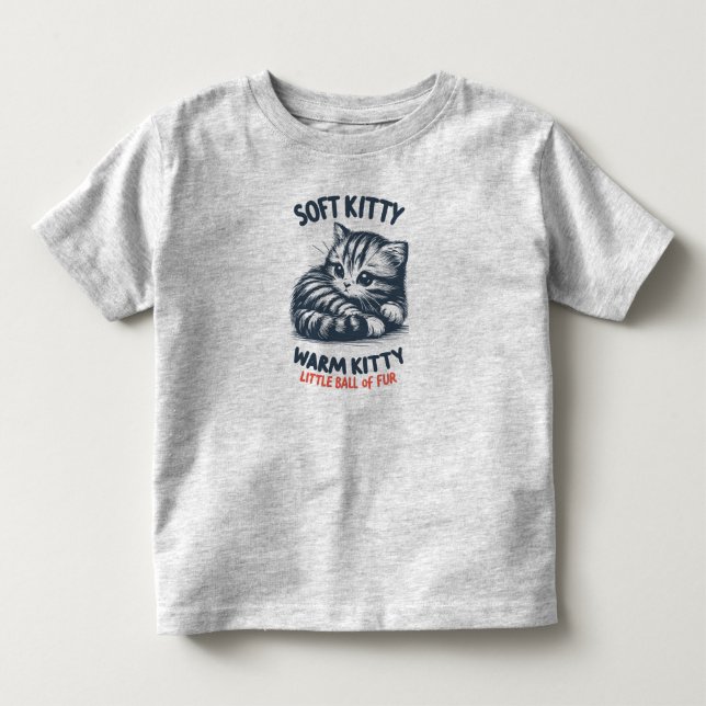 Soft Kitty Kleinkind T-shirt (Vorderseite)