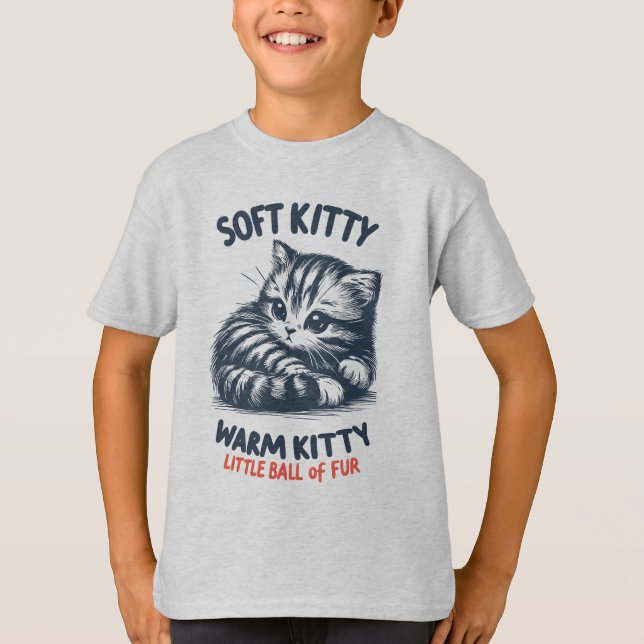 Soft Kitty T-Shirt (Vorderseite)