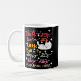 Soft Kitty Warm Kätzchen Kleine Ball Pelzschlafkit Kaffeetasse