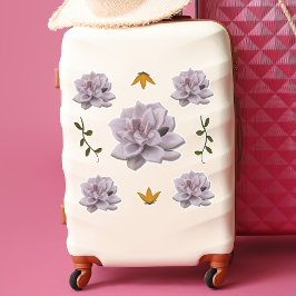 Soft Lavendel Echeveria handGezeichnet Sukkulent Aufkleber