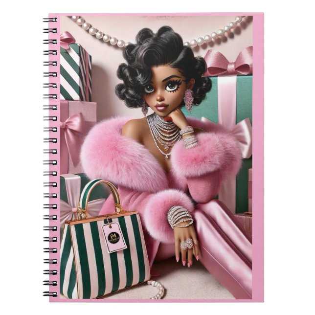 Soft Life Glam Kollektion Notizblock (Vorderseite)