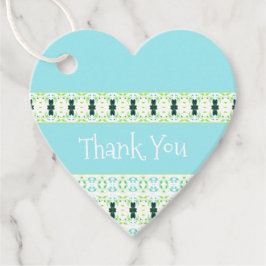 Soft Light Blue Geschenkanhänger