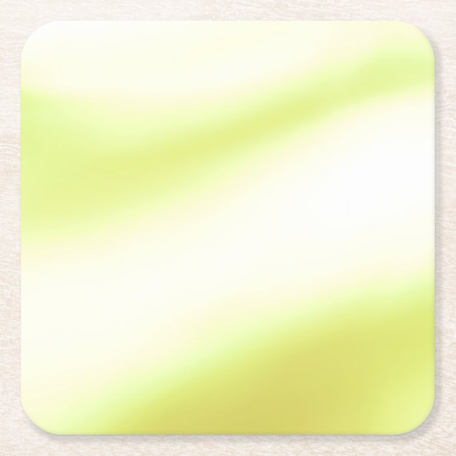 Soft Lime Druck Papier Untersetzer (Vorderseite)