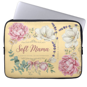 Soft Mama: Ein sanfter Leitfaden zur Mutterschaft Laptopschutzhülle