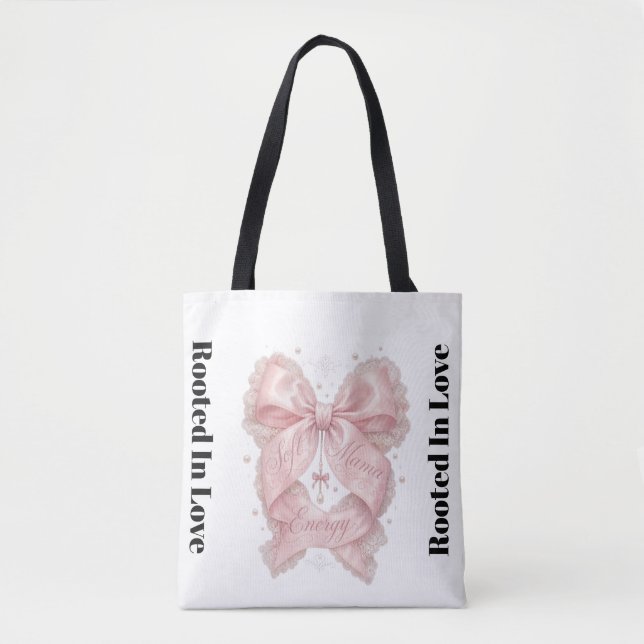 Soft Mama Energy Pink Coquette Bogen Design | Femi (Vorderseite)
