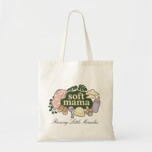 Soft Mama Retro Baby Essentials Design   Süße Mott Tragetasche