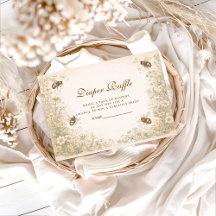 Soft Meadow Honey Bee Diapper Raffle