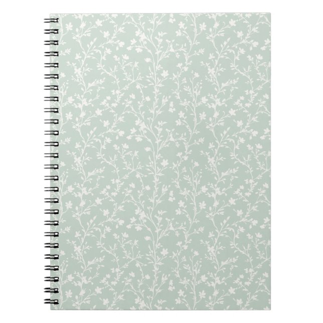 Soft Meadow Neutral - Gedämpfte Salbei Notizblock (Vorderseite)