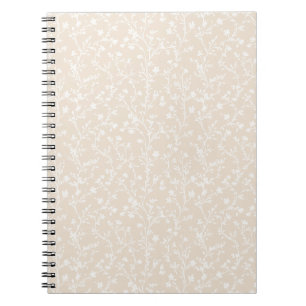 Soft Meadow Neutral - Weiches Leinen Notizblock