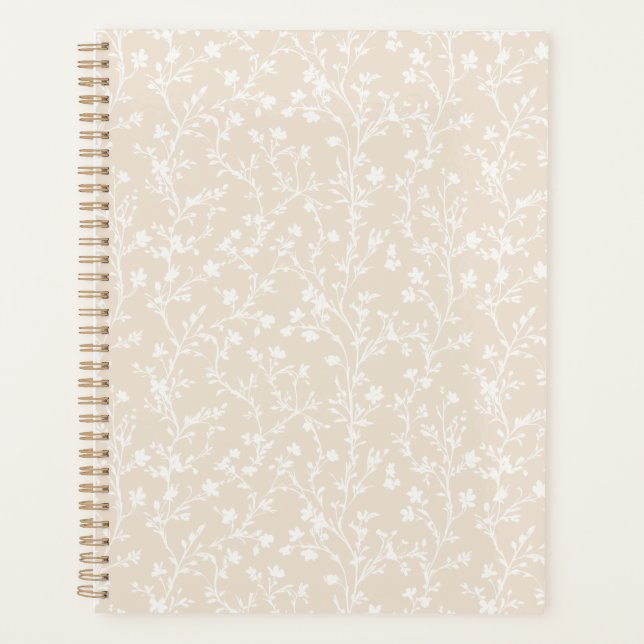 Soft Meadow Neutral - Weiches Leinen Planer (Vorderseite)