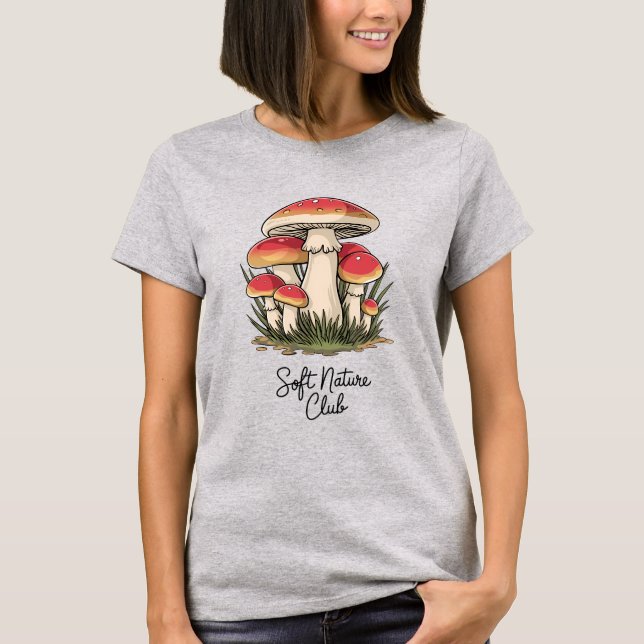 Soft Nature Club Mushrooms T-Shirt (Vorderseite)