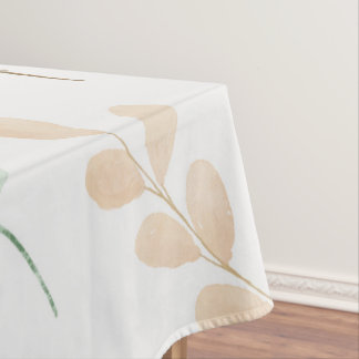 Soft Nature Floral Table Cover | Tablecloth Tischdecke
