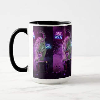 Soft Neon Strength – Tiger Mug Tasse