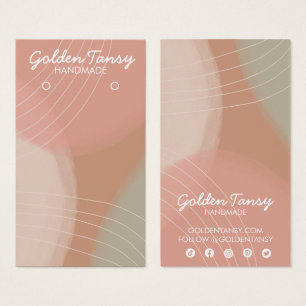 Soft Neutral Earring Necklace Juwelier Display Car