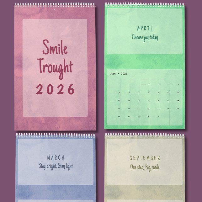 Soft Pastel Inspirational Art Calendar Kalender (Von Creator hochgeladen)