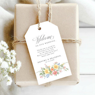 Soft Pastel Verziert Spring Garden Blumenzehen Geschenkanhänger