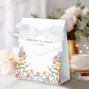 Soft Pastel Verziert Spring Garden Blumenzehen Geschenkschachtel