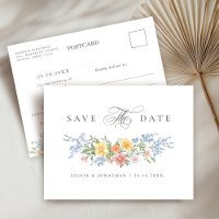 Soft Pastel Verziert Spring Garden Save the Date