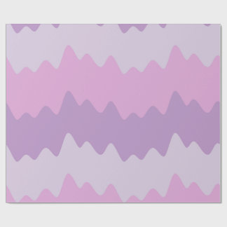Soft Pastel Wavy Stripes Wrapping Paper Geschenkpapier