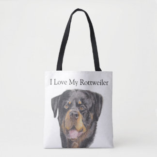 Soft Pastels - Beautiful Pirtrait of a Rottweiler 