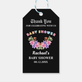 Soft Pink Baby Dusche, Baby Girl Dusche Geschenkanhänger