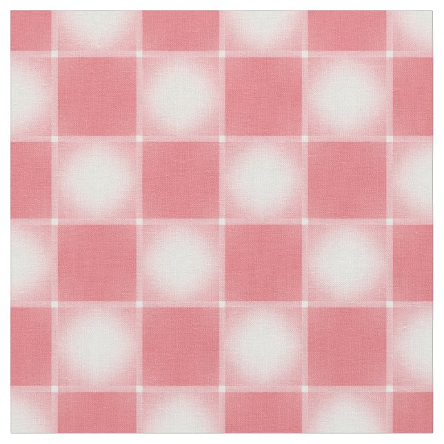 Soft Pink Checkerboard Stoff (Nahaufnahme)