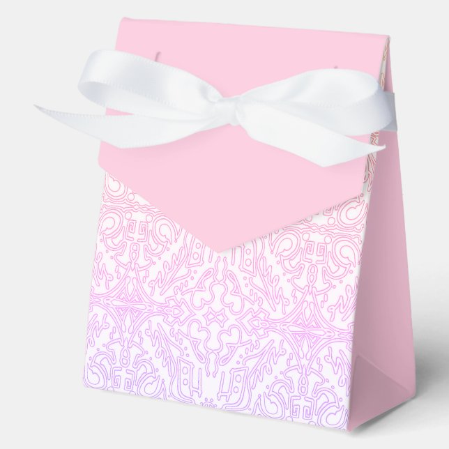 Soft Pink Dream Mandala-Musterreihe Geschenkschachtel (Vorderseite)