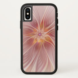 Soft Pink Floral Dream Abstraktes Fraktal Kunst Bl Case-Mate iPhone Hülle