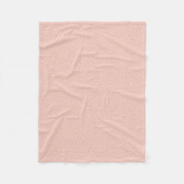 Soft pink Konfetti Fleece Decke