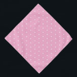 Soft Pink Pet 22 Inch Sqr Bandana with White Dots Halstuch<br><div class="desc">Style your furry friend with this adorable 22-inch square Soft Pink Pet Bandana,  featuring classic white polka dots. Made from lightweight,  breathable fabric,  it's comfortable for everyday wear or special occasions. The charming pastel pink adds a sweet,  playful touch to your pet’s look.</div>