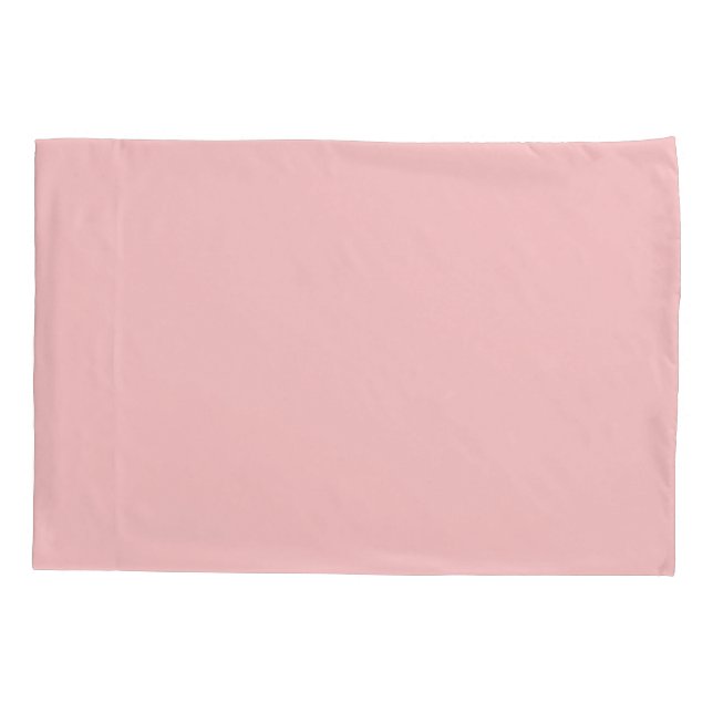 Soft Pink Pillowcase Kissenbezug (Rückseite)